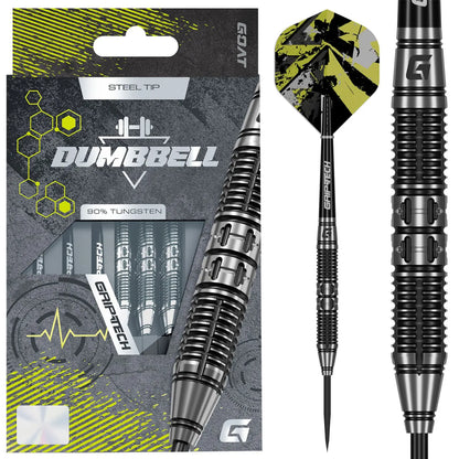 GOAT Dumbbell Steel Tip 90% Tungsten Darts Set