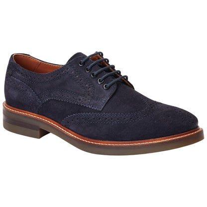 Base London Mens Hatfield Suede Brogue Shoes