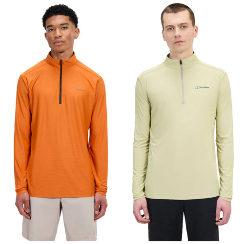 Berghaus Mens 24/7 Half Zip Base Layer