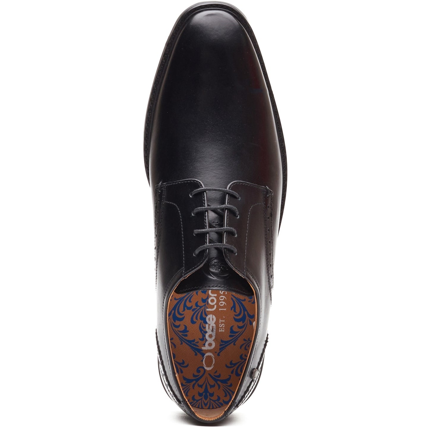 Base London Mens Eton Leather Derby Shoes