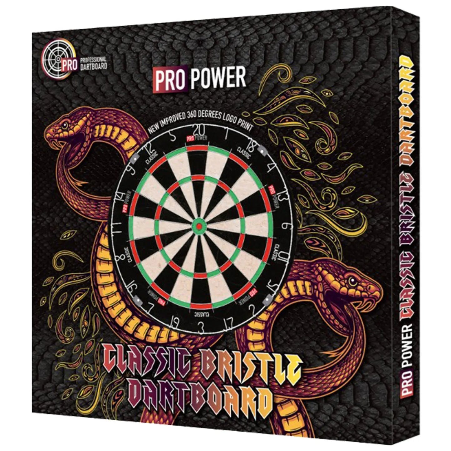 XQ Max Pro Power Classic Bristle Dartboard