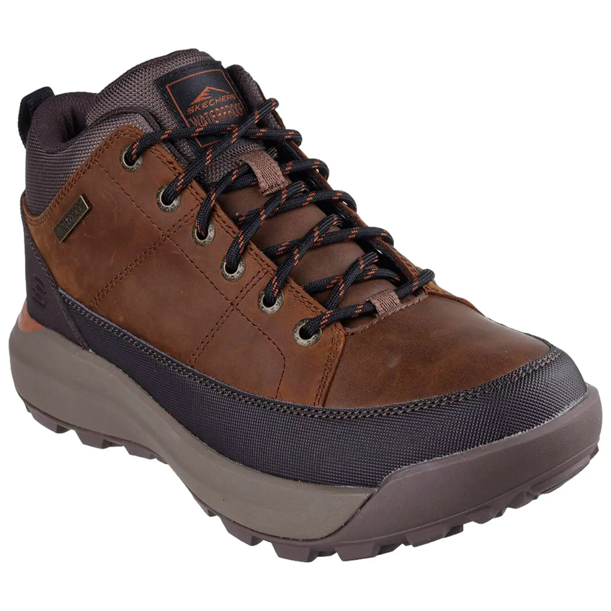 Skechers Mens Cambert Bruin Waterproof Boots - 7 UK / Brown