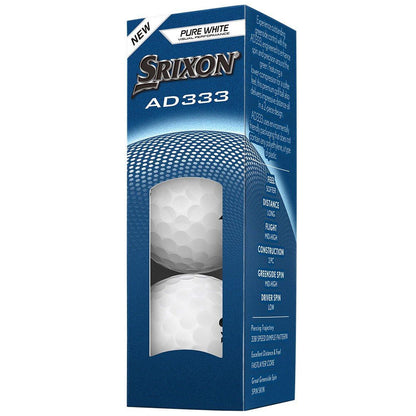 2026 Srixon AD333 Golf Balls - Double Dozen
