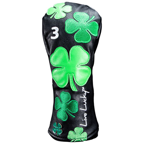 Black Clover Live Lucky Headcovers - Emerald Collection