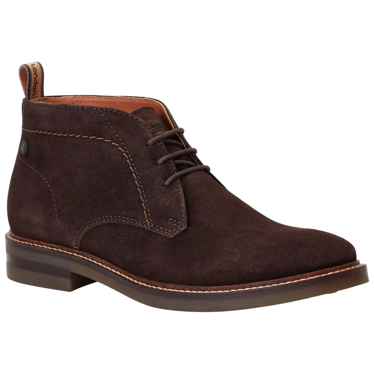 Base London Mens Knebworth Suede Chukka Boots – More Sports