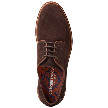 Base London Mens Mawley Suede Derby Shoes