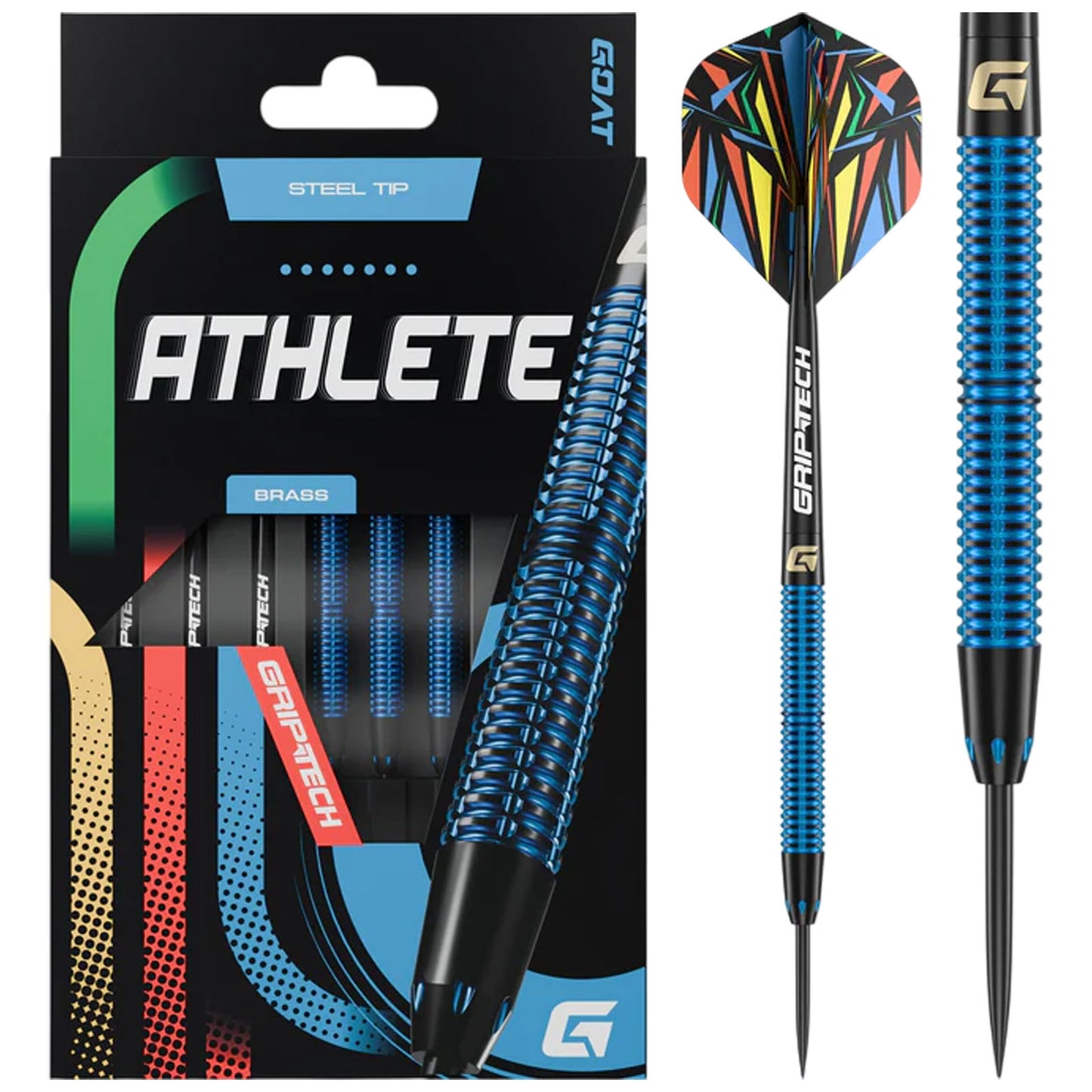 GOAT Athlete Steel Tip Brass Darts Set