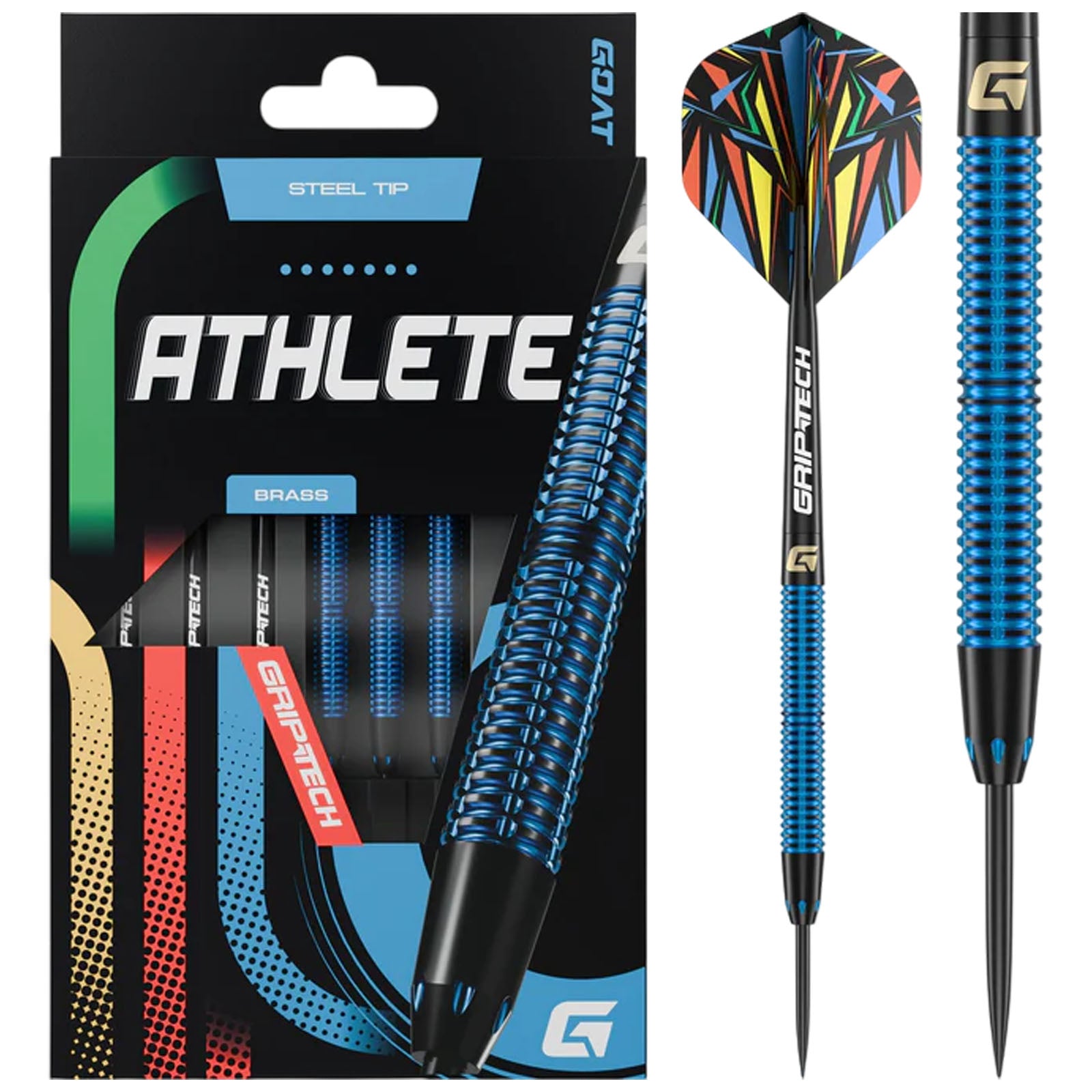 GOAT Athlete Steel Tip Brass Darts Set
