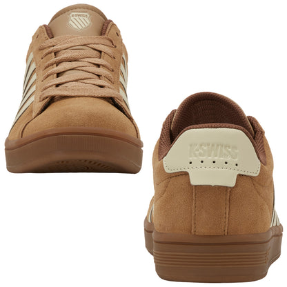 K-Swiss Mens Court Tiebreak II Suede Trainers