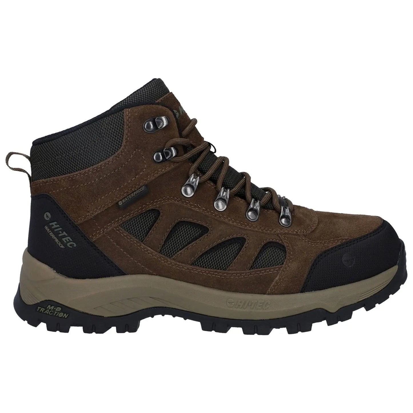 Hi-Tec Mens Bandera Expedition Waterproof Hiking Boots (Wide) 7 UK