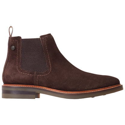 Base London Mens Portland Suede Chelsea Boots