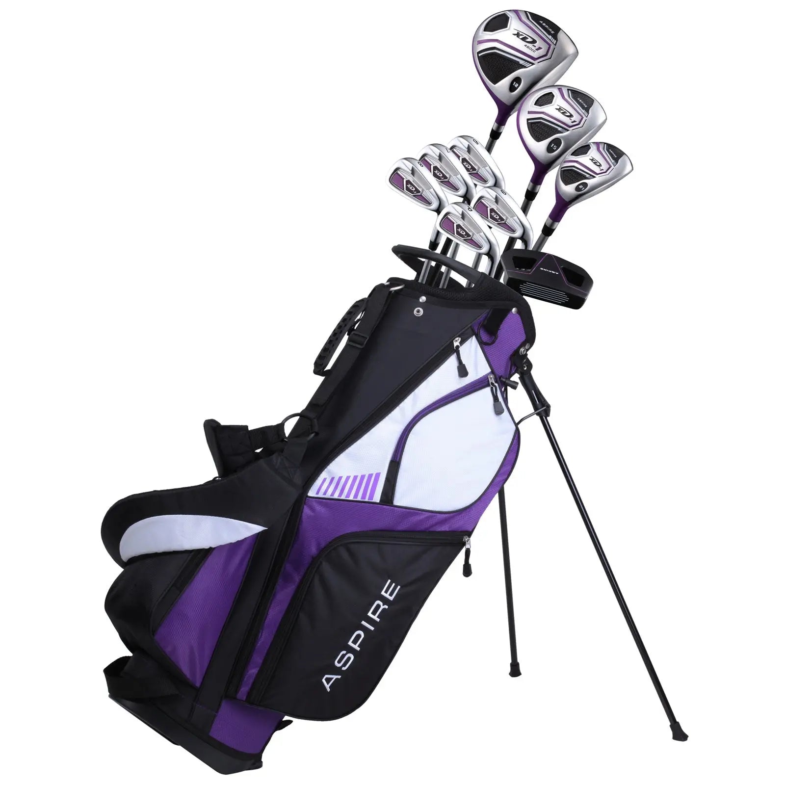 Aspire Ladies XD-01 Complete Golf Package Set (12 Piece)