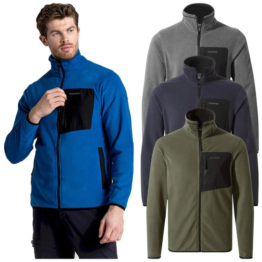 Craghoppers Craghopper Men's Corey VI Half Zip Fleece, Pullover Uomo, Blue Navy Ml Craghoppers Craghopper Men's Corey VI Half Zip Fleece, Pullover Uomo, Blue Navy Ml