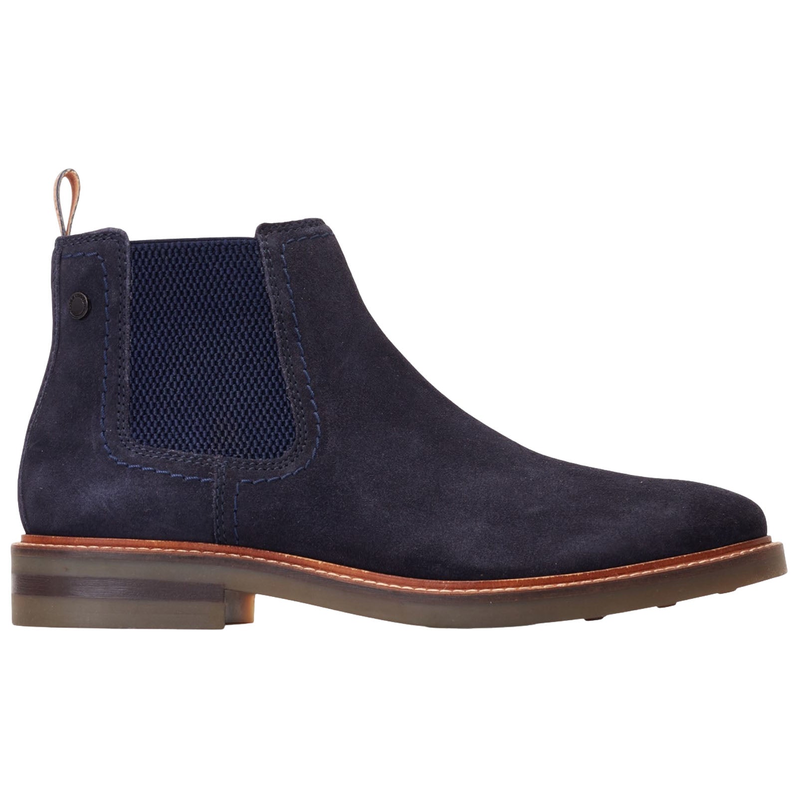 Base London Mens Portland Suede Chelsea Boots