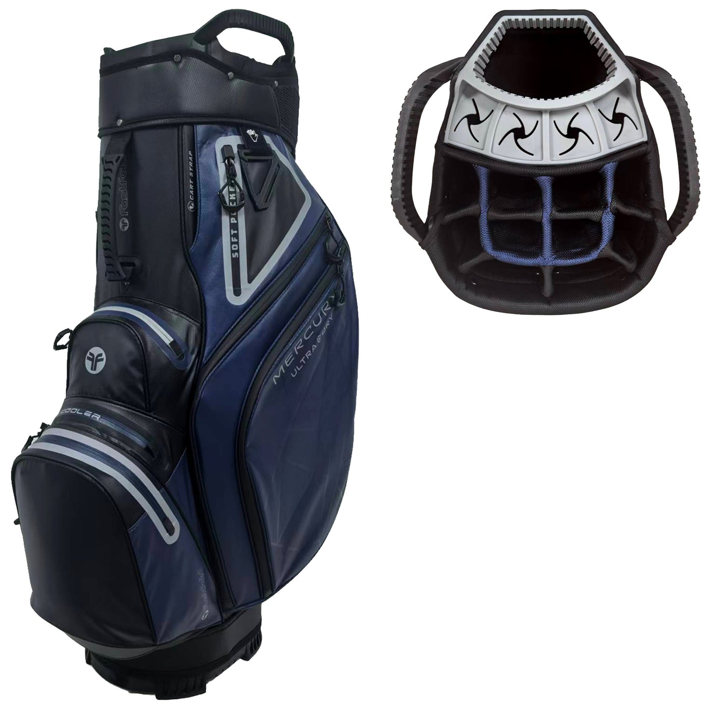2026 FastFold Mercury 2.0 Ultra Dry Waterproof Golf Cart Bag