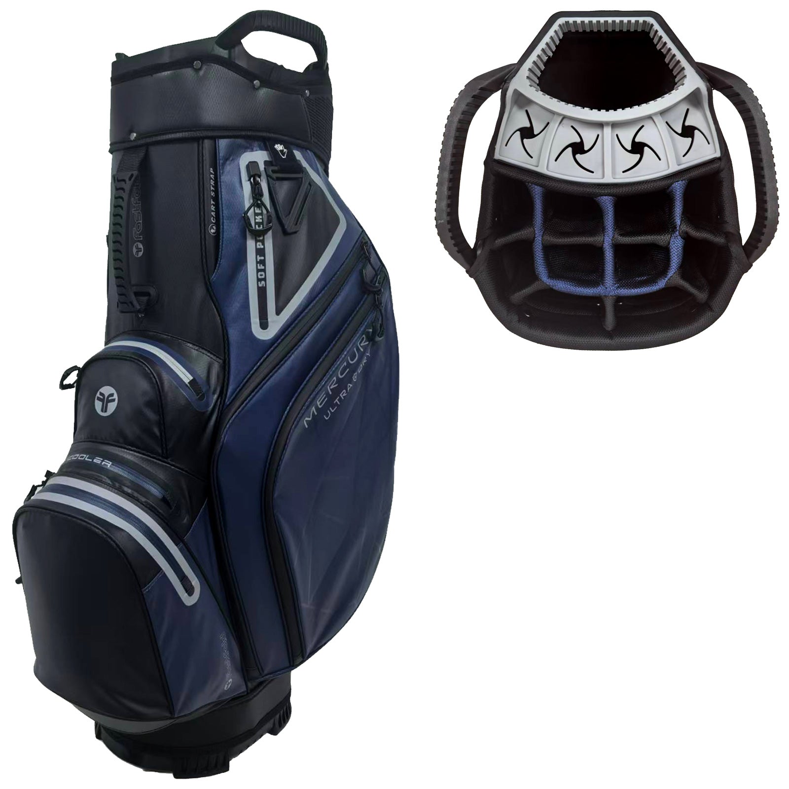 2026 FastFold Mercury 2.0 Ultra Dry Waterproof Golf Cart Bag