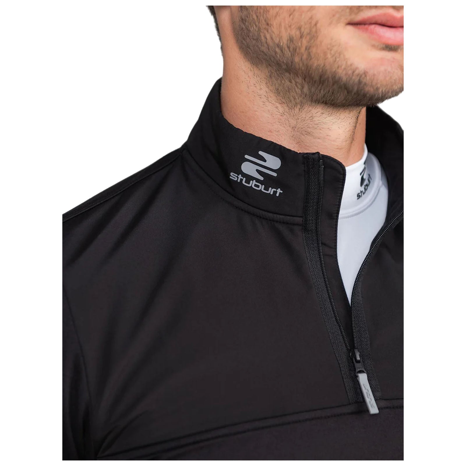 Stuburt Mens Jackdaw Half Zip Mid-Layer