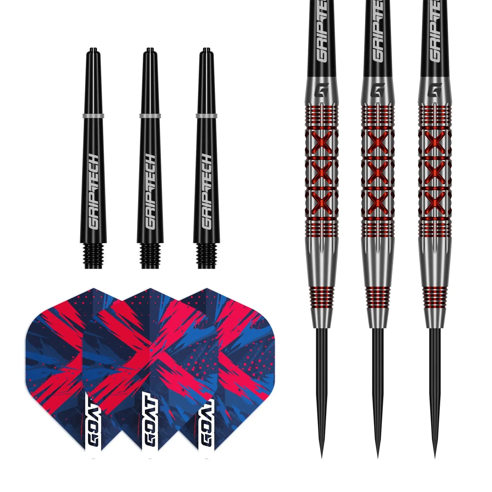 GOAT Strikes Steel Tip 90% Tungsten Darts Set