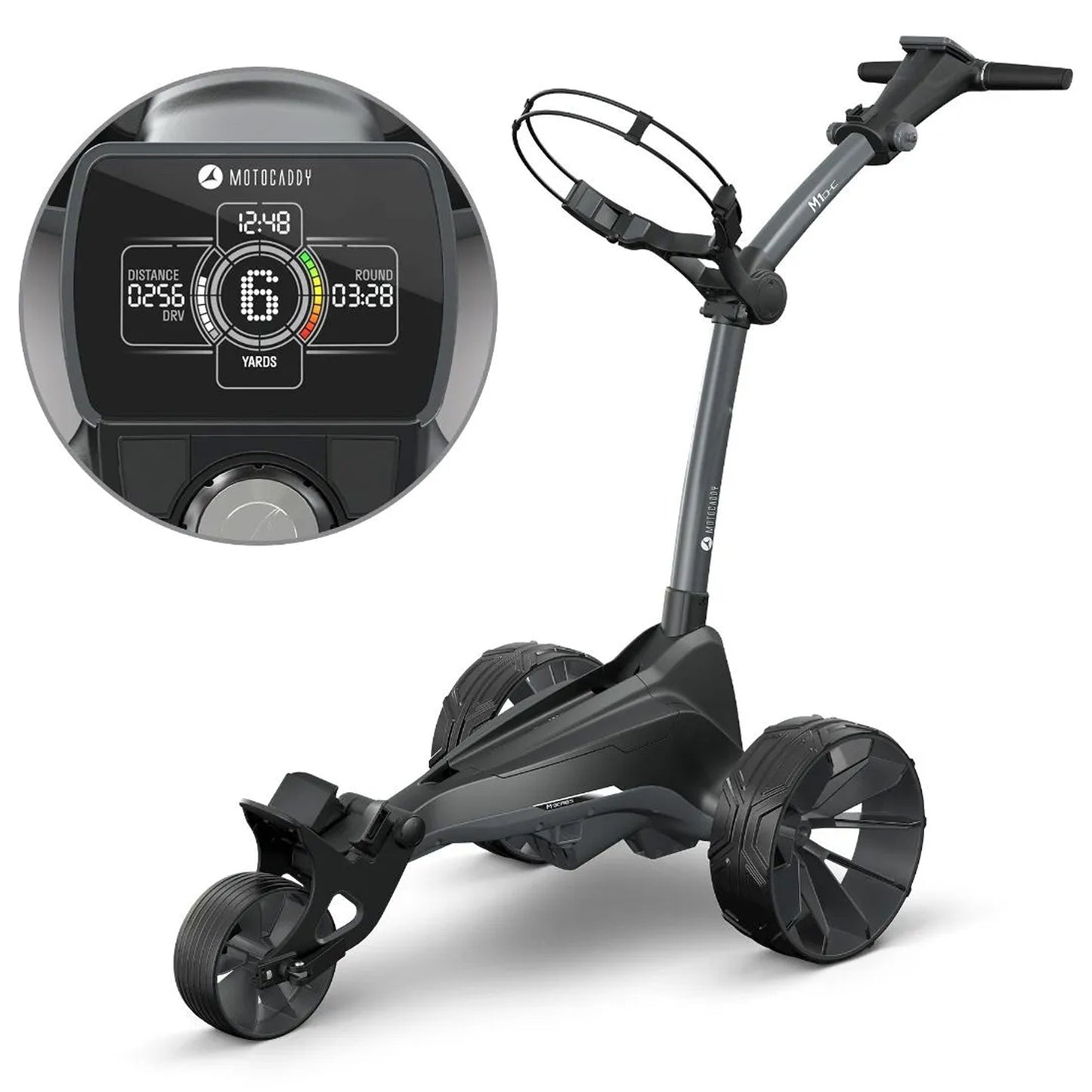 2026 Motocaddy M1 DHC Electric Golf Trolley Cart