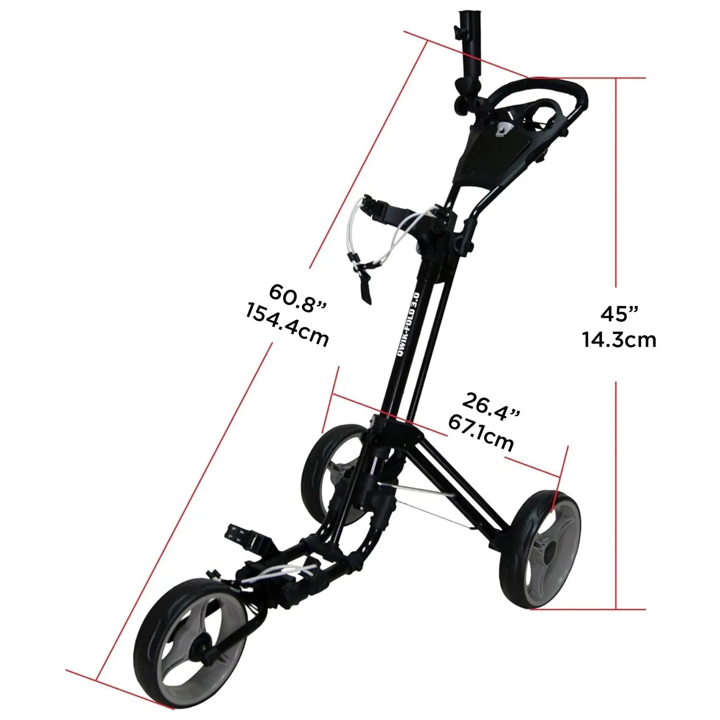 Skymax Qwik Fold 3.0 Golf Trolley Cart