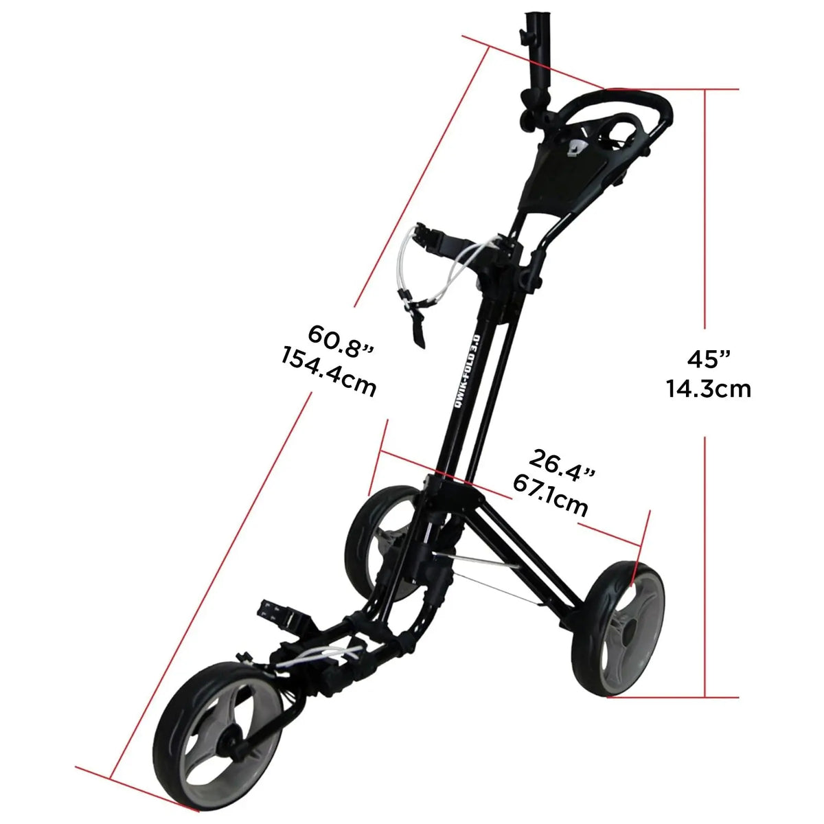 Skymax Qwik Fold 3.0 Golf Trolley Cart