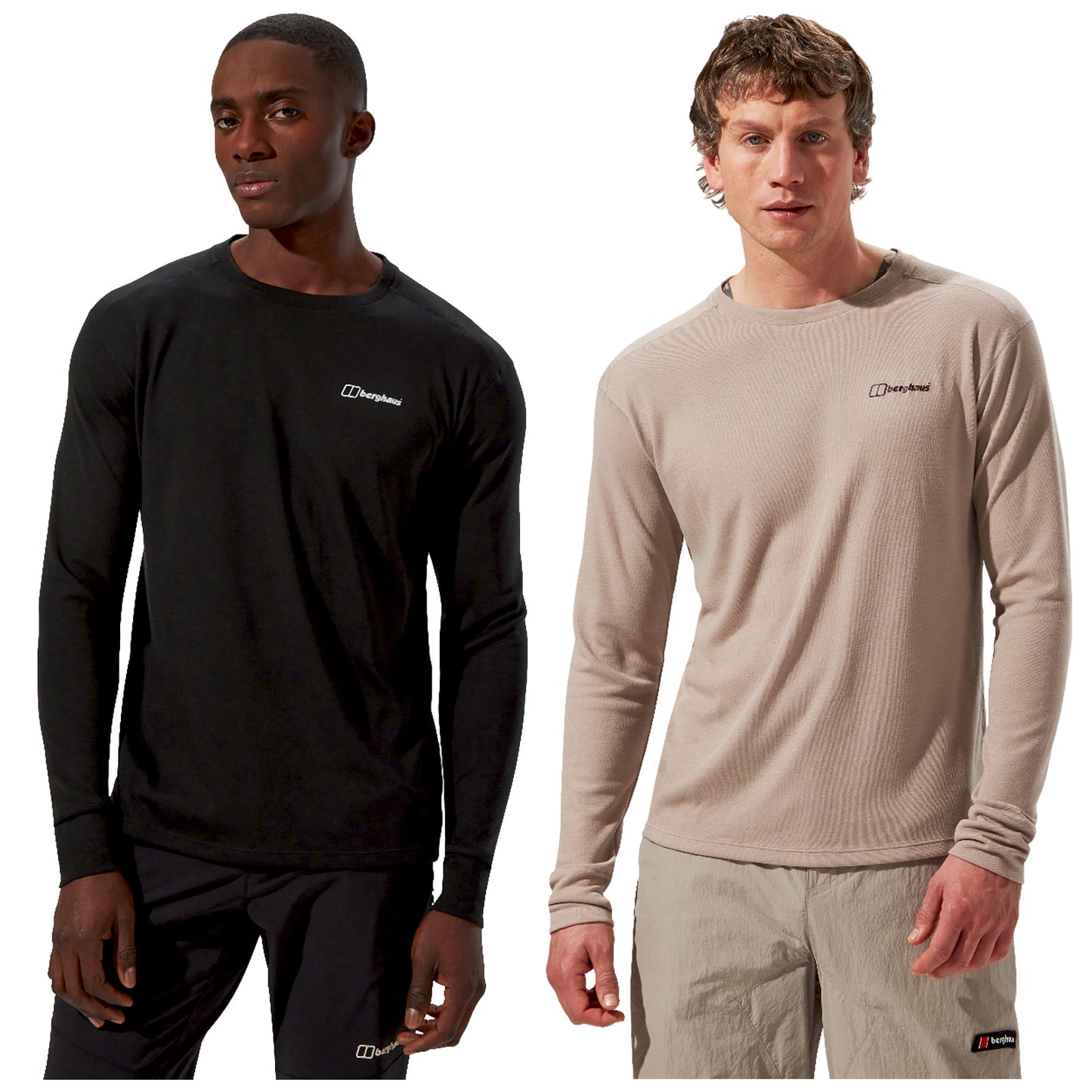 Berghaus Mens Ivyhill LS Crew Base Layer 4A001880