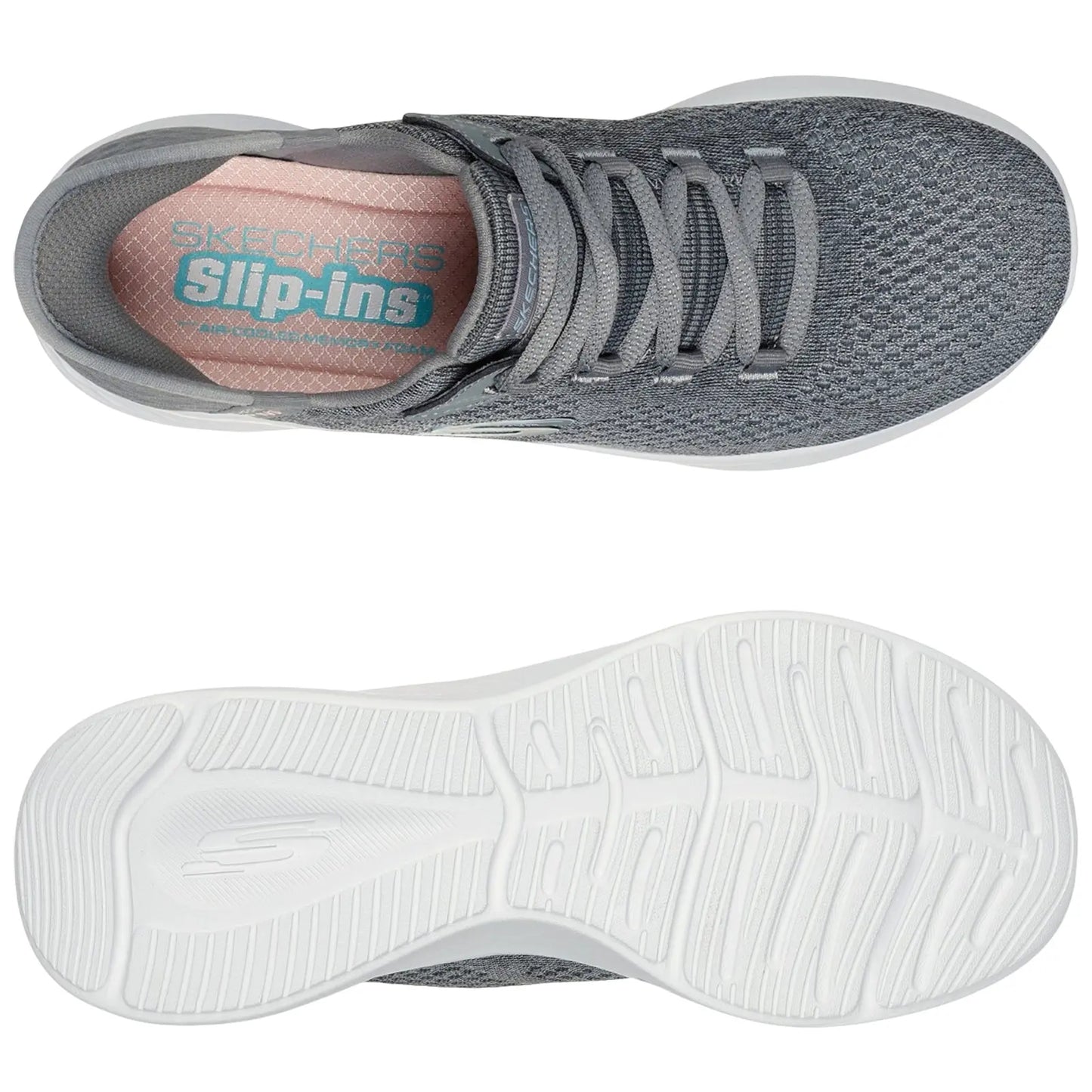 Skechers Ladies Skech-Lite Pro Natural Beauty Slip-Ins Trainers
