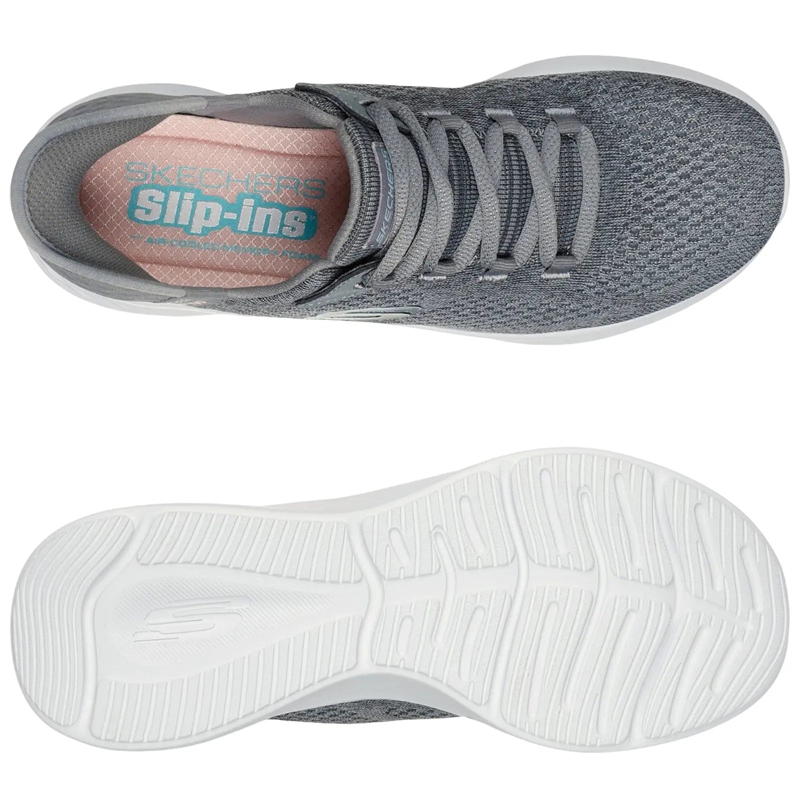 Skechers Ladies Skech-Lite Pro Natural Beauty Slip-Ins Trainers