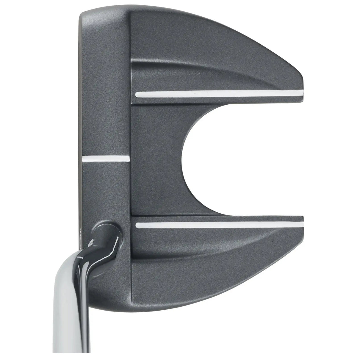 Odyssey Mens DFX V-Line Fang DB Putter (Oversize Grip)
