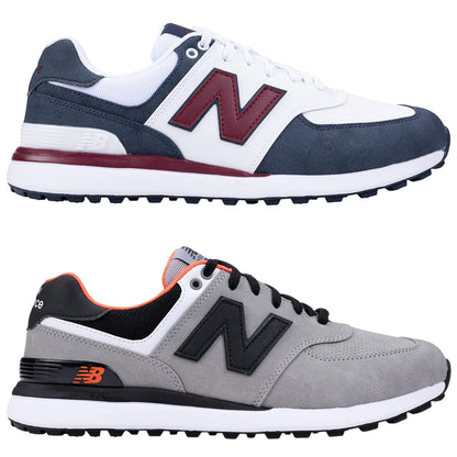 New Balance Mens 574 Greens V2 Waterproof Golf Shoes