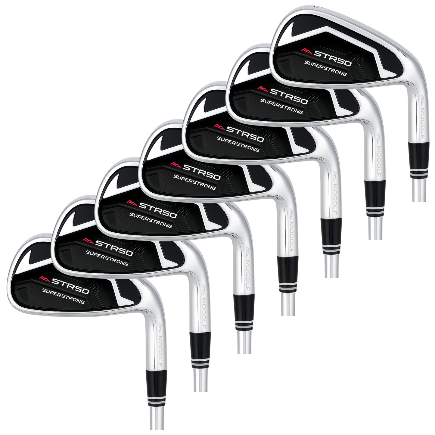 MD Golf Mens STR50 Superstrong Iron Set
