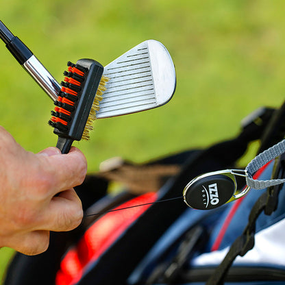 Izzo Golf Dual-Sided Club Brush