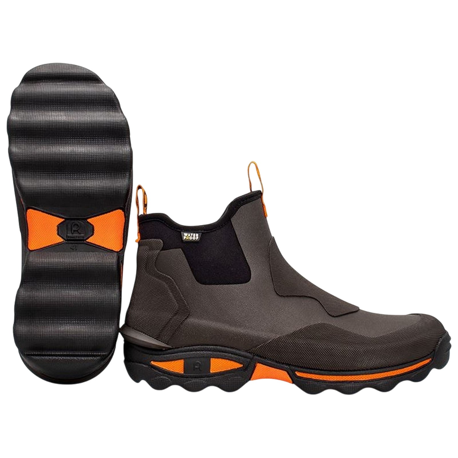 Rouchette Mens Clean Wild Ankle Boots Brown