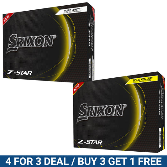 Srixon Z-Star Golf Balls - 4 FOR 3 DEAL