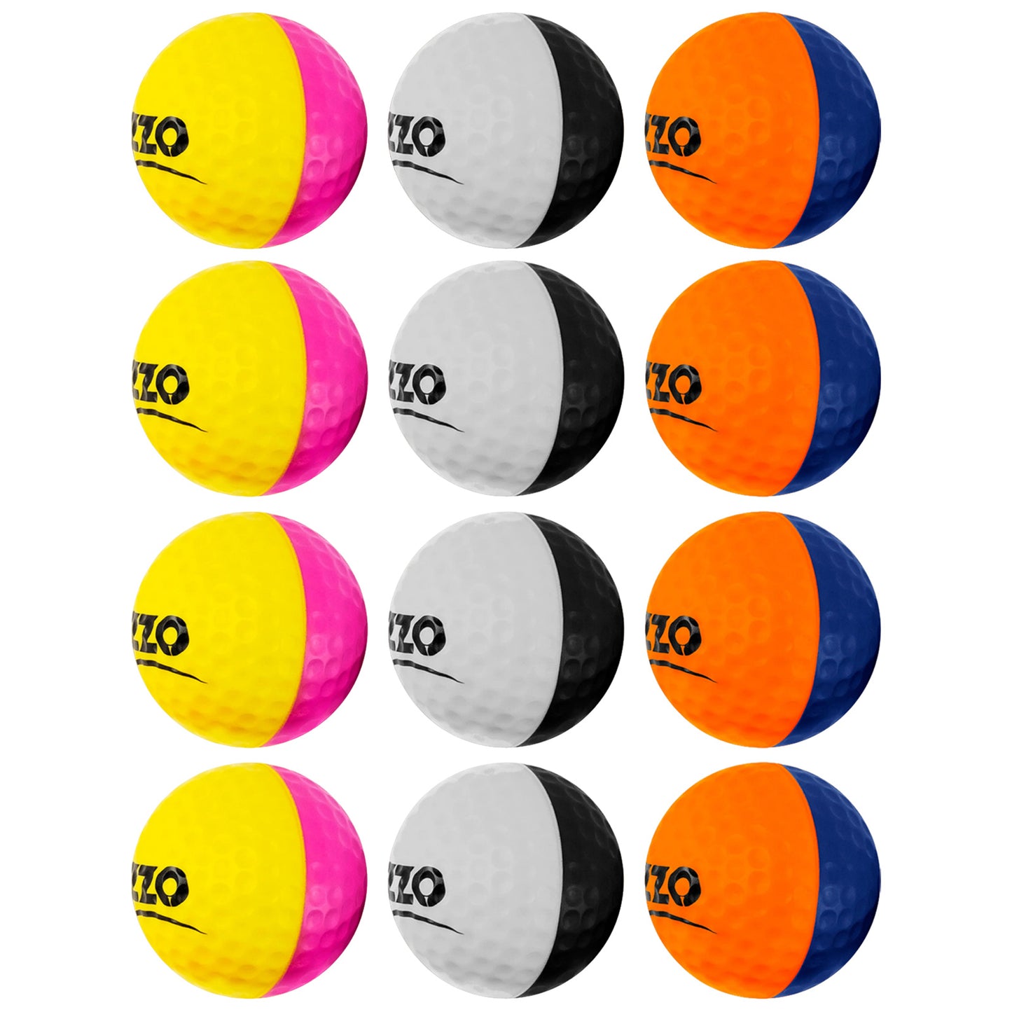 Izzo Golf Tru Spin Foam Practice Balls