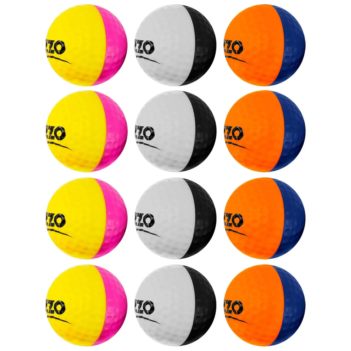 Izzo Golf Tru Spin Foam Practice Balls