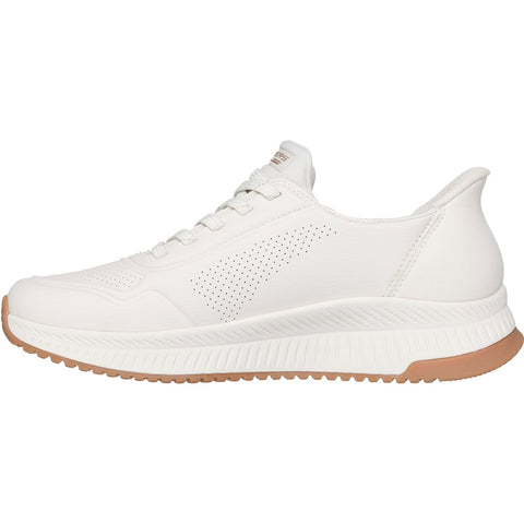 Skechers Ladies Slip-ins BOBS Squad 4 Key Look Trainers