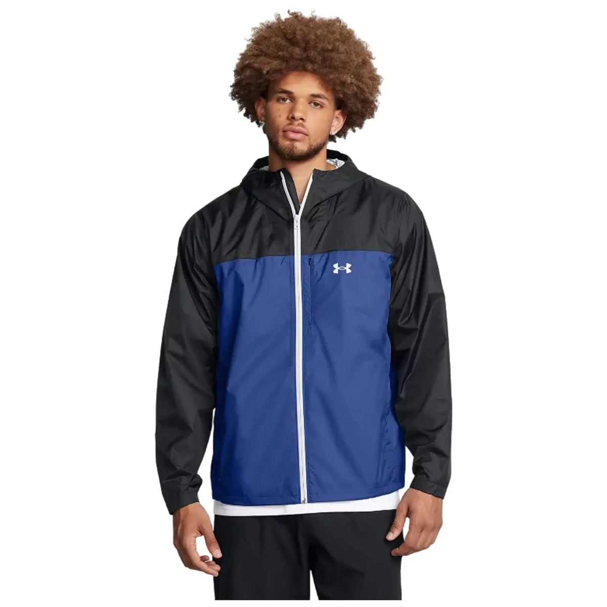 Under Armour Mens Stormproof ColdStrike Jacket - S / Black / Blue