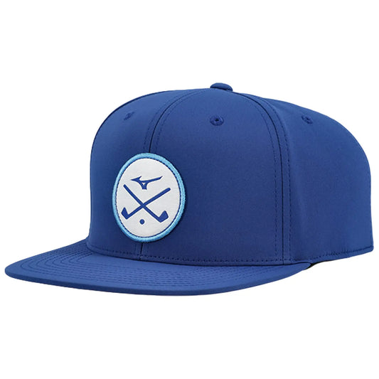 Mizuno Mens Crossed Clubs Snapback Cap 52FF2201