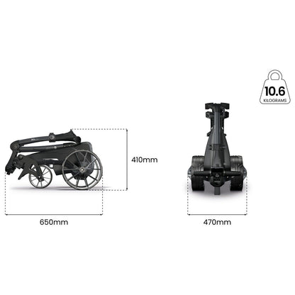 2026 Motocaddy M1 DHC Electric Golf Trolley Cart