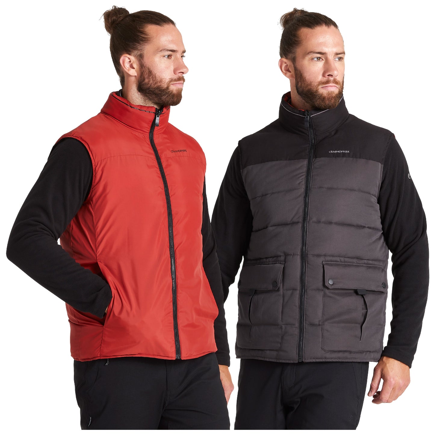 Craghoppers Mens Trillick Downlike Reversible Vest - Medium