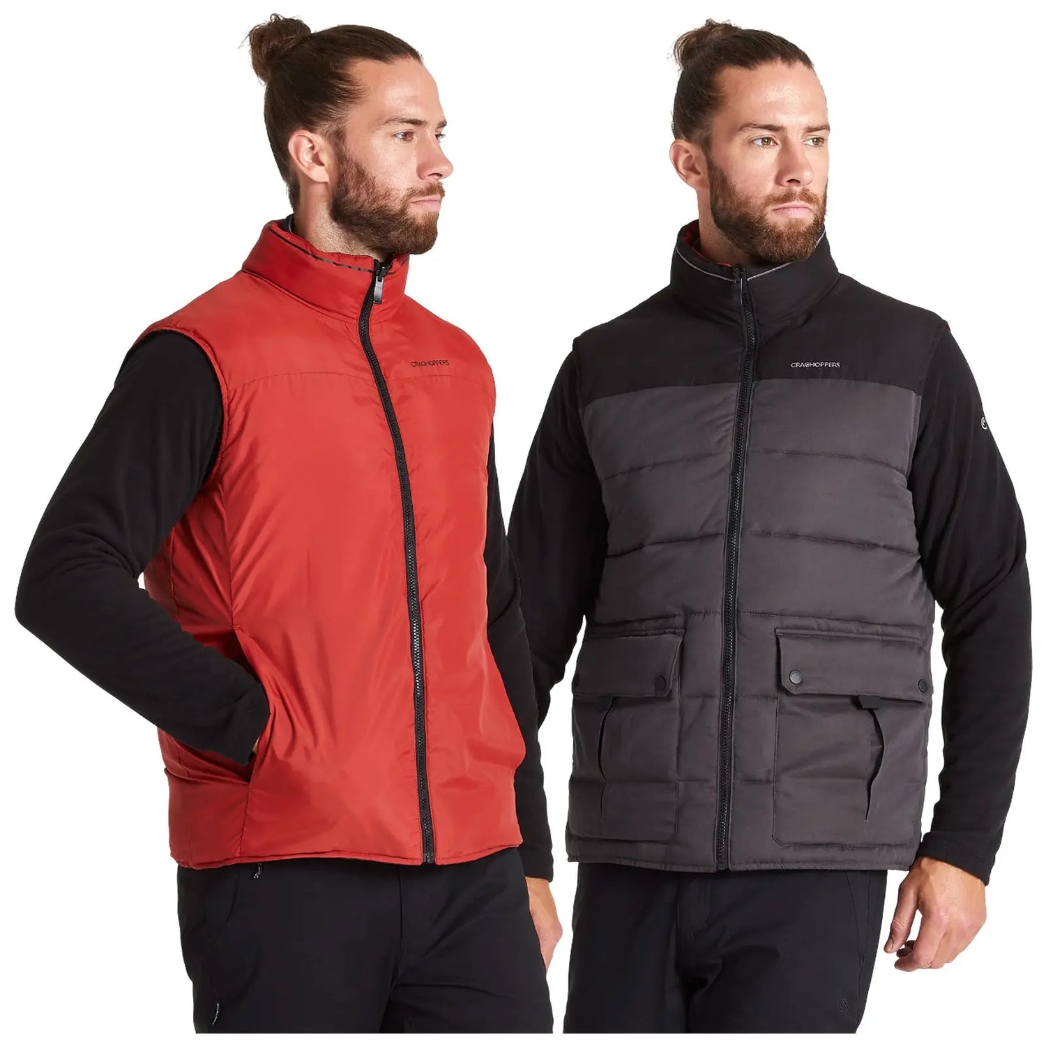 Craghoppers Mens Trillick Downlike Reversible Vest - Medium