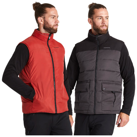 Craghoppers Mens Trillick Downlike Reversible Vest