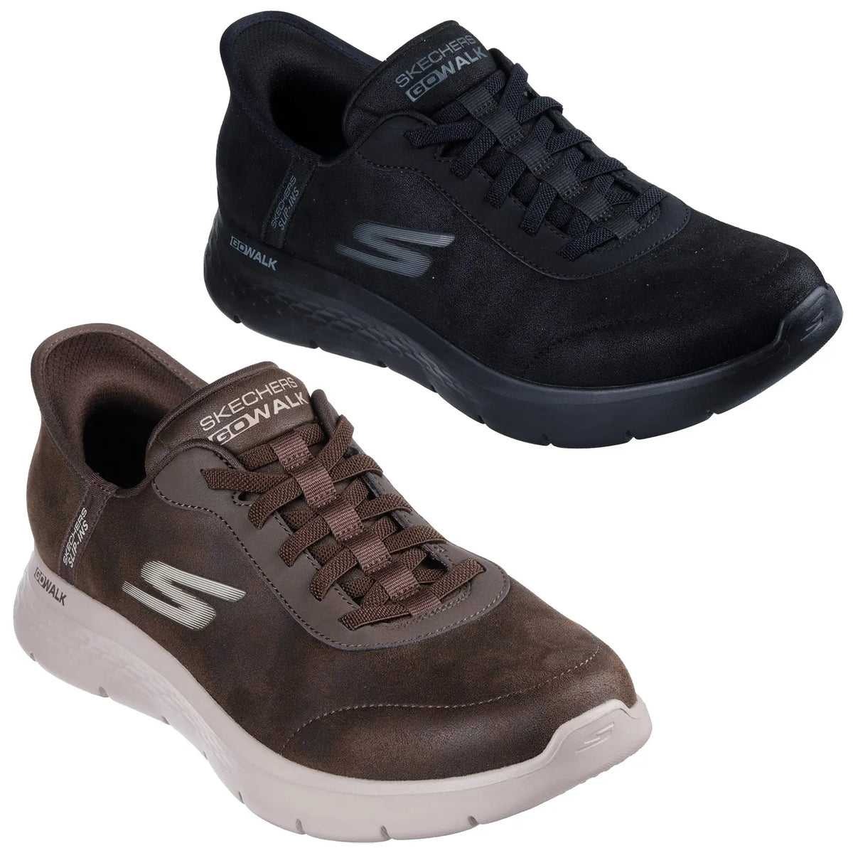 Skechers Mens Slip-ins GO WALK Flex Smooth Motion Trainers 216326