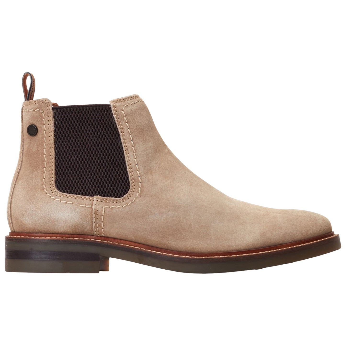 Base London Mens Portland Suede Chelsea Boots