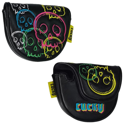Legend Golf Club Lucky Skulls Headcovers - Black / Colours