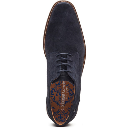 Base London Mens Eton Suede Derby Shoes