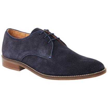 Base London Mens Bronte Suede Derby Shoes