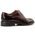 Base London Mens Sleeve Waxy Derby Shoes