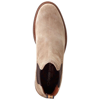 Base London Mens Portland Suede Chelsea Boots